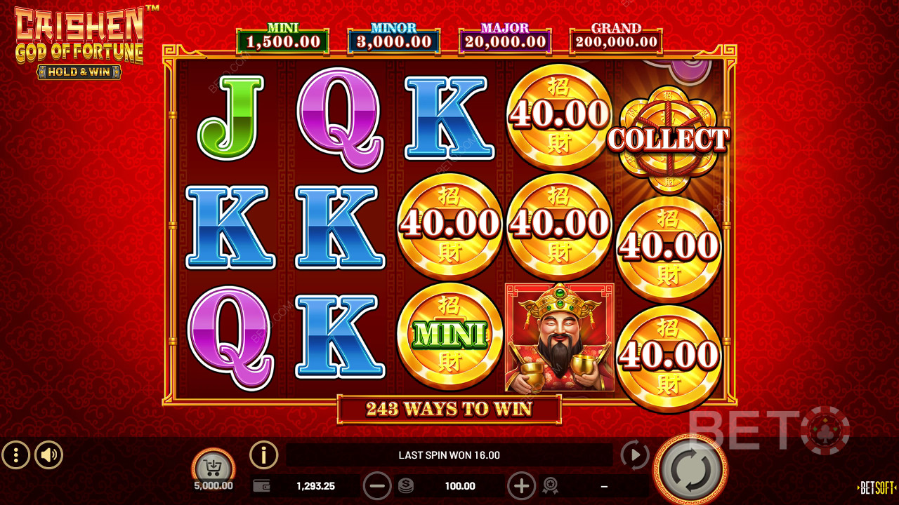 Caishen God of Fortune Ανασκόπηση από BETO Slots