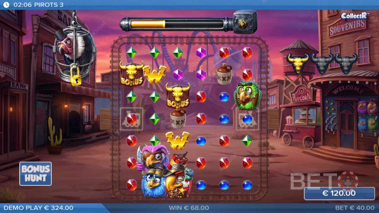 Pirots 3 Ανασκόπηση από BETO Slots