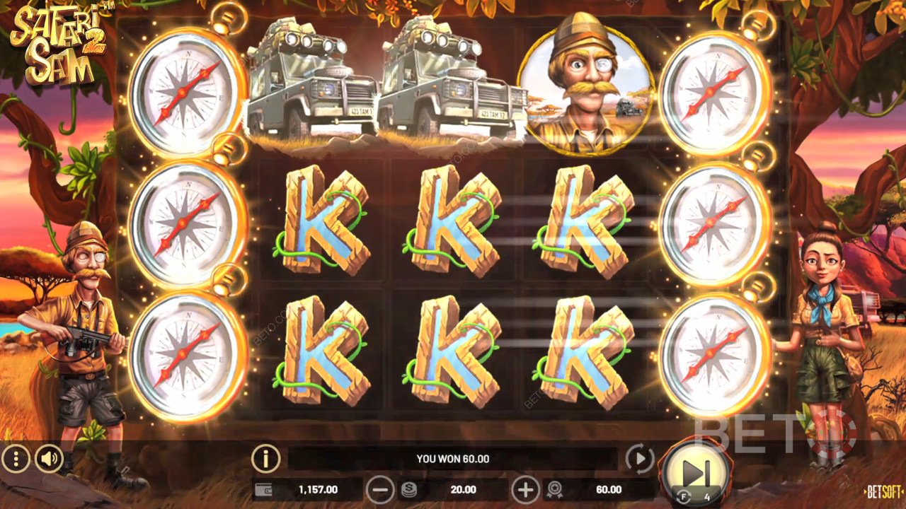 Safari Sam 2 Ανασκόπηση από BETO Slots