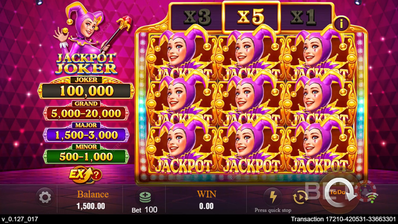 Ανασκόπηση Jackpot Joker από την BETO Slots