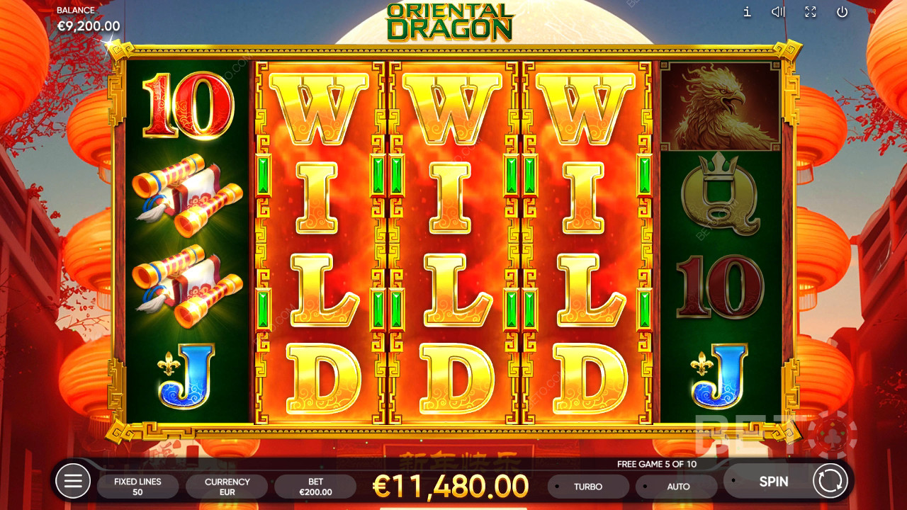 Oriental Dragon Δωρεάν Παιχνίδι