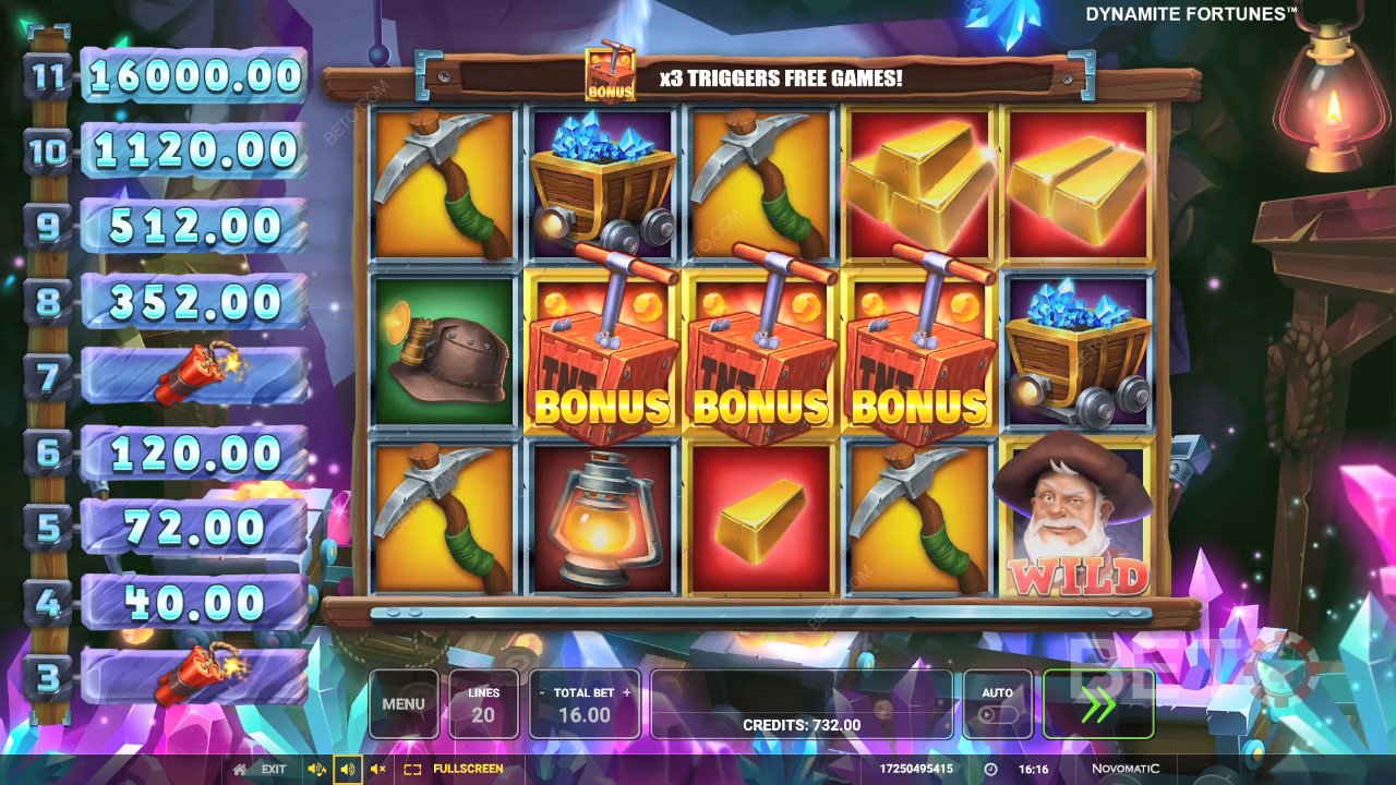 Dynamite Fortunes Δωρεάν Παιχνίδι