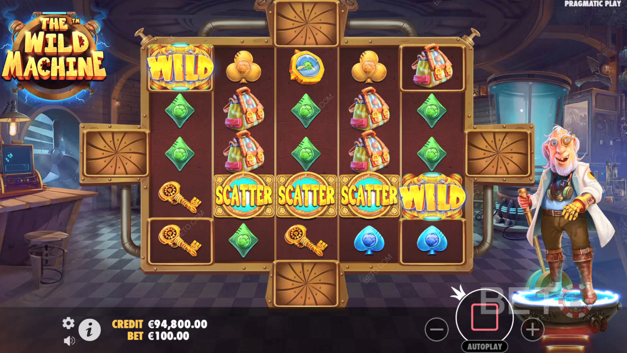 The Wild Machine Ανασκόπηση από BETO Slots