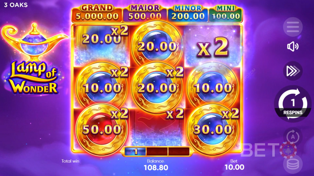 Lamp of Wonder Ανασκόπηση από BETO Slots
