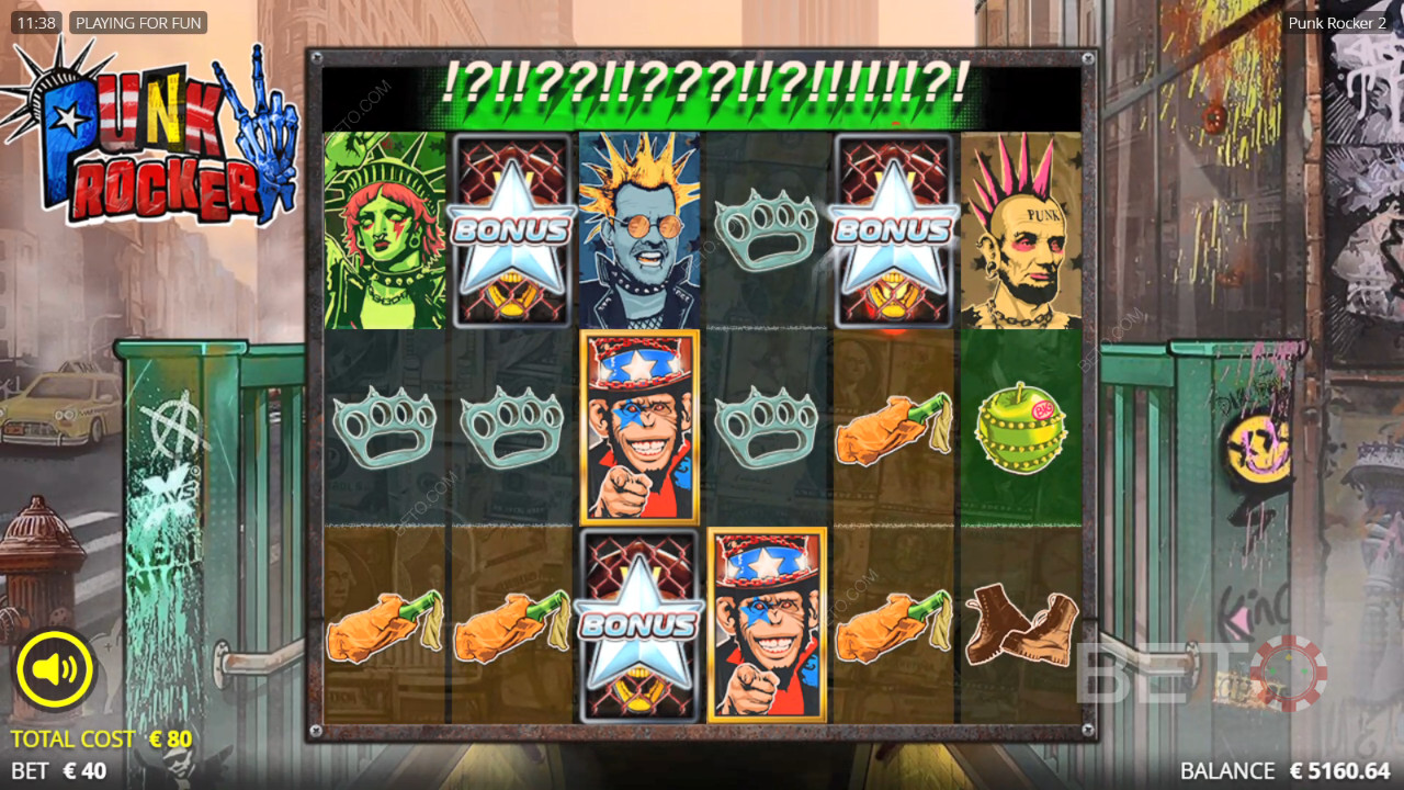 Punk Rocker 2 Ανασκόπηση από BETO Slots