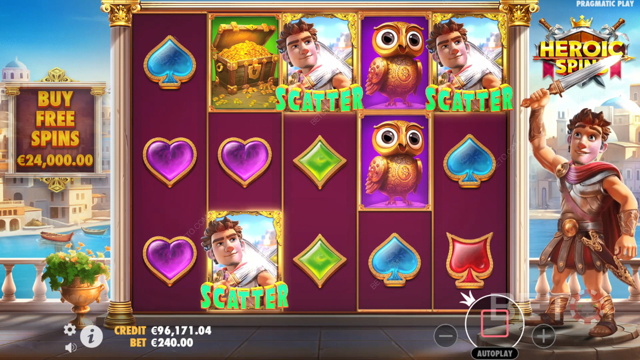 Heroic Spins Ανασκόπηση από BETO Slots