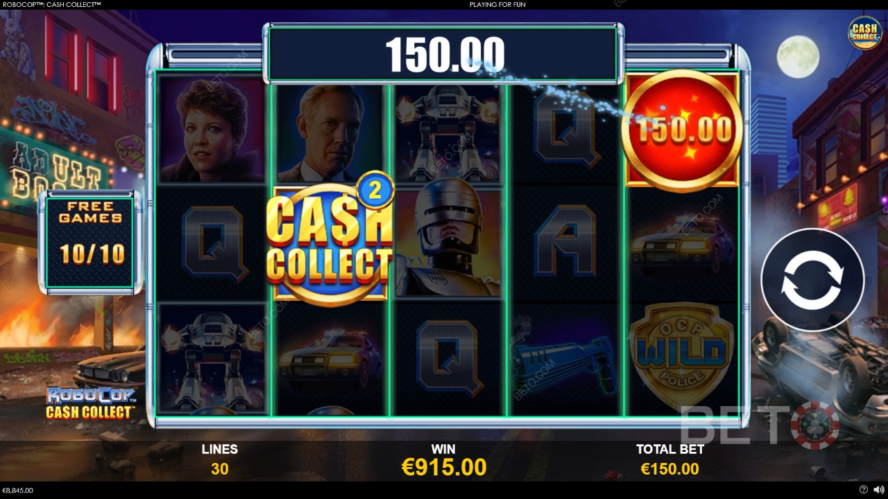 Αξίζει τον κόπο το RoboCop: Cash Collect Online Slot;