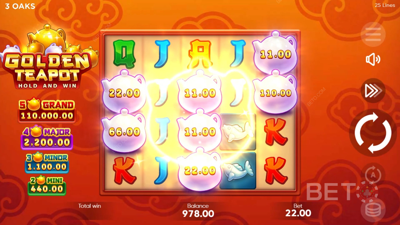 Golden Teapot Ανασκόπηση από BETO Slots