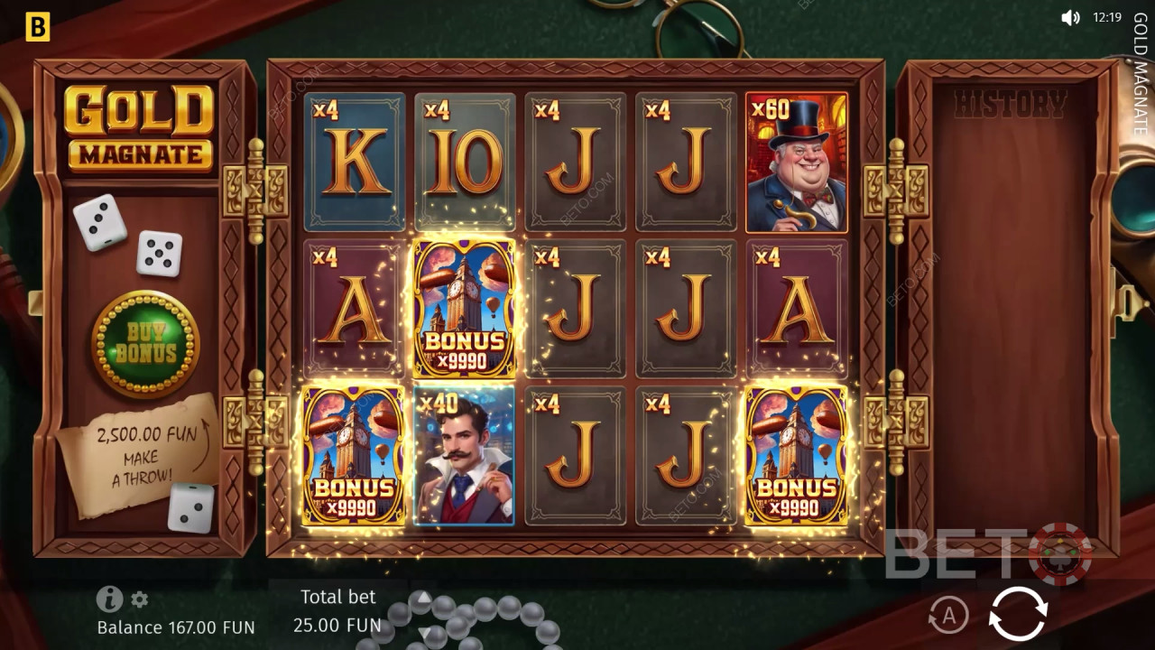 Gold Magnate Ανασκόπηση από BETO Slots