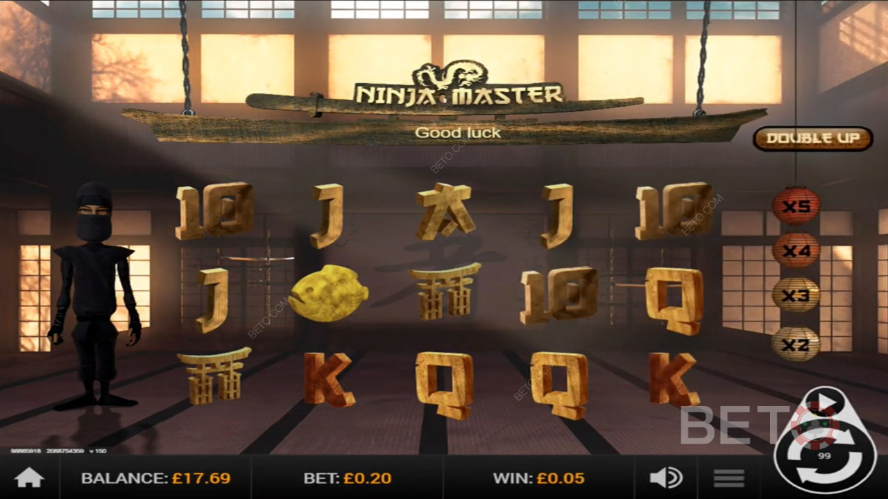 Ninja Master Ανασκόπηση από BETO Slots