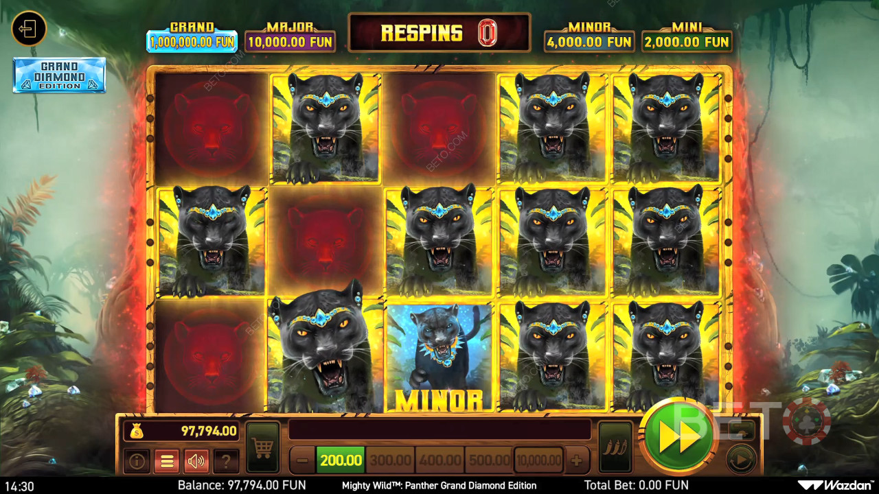 Mighty Wild: Panther Grand Diamond Edition Ανασκόπηση από BETO Slots