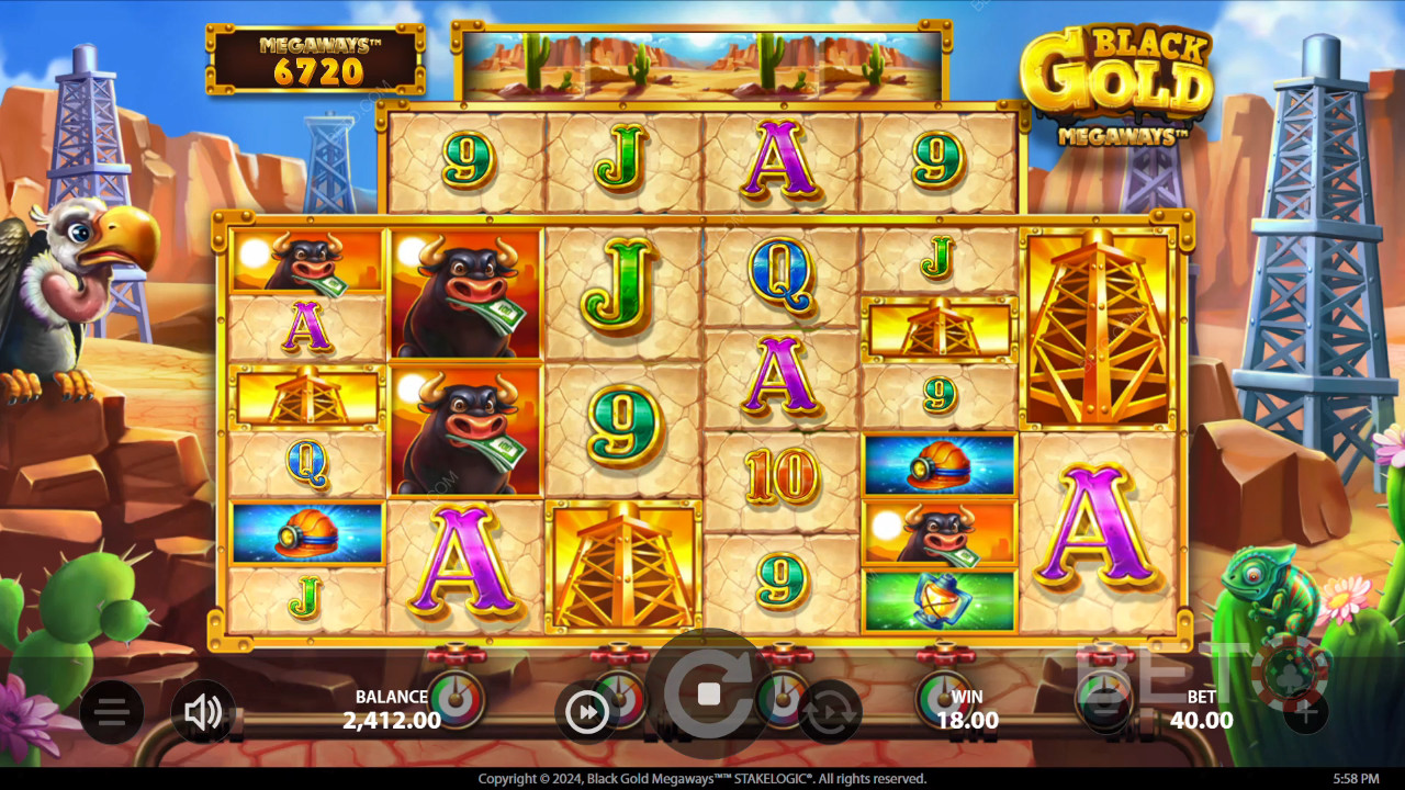 Black Gold Megaways Ανασκόπηση από BETO Slots