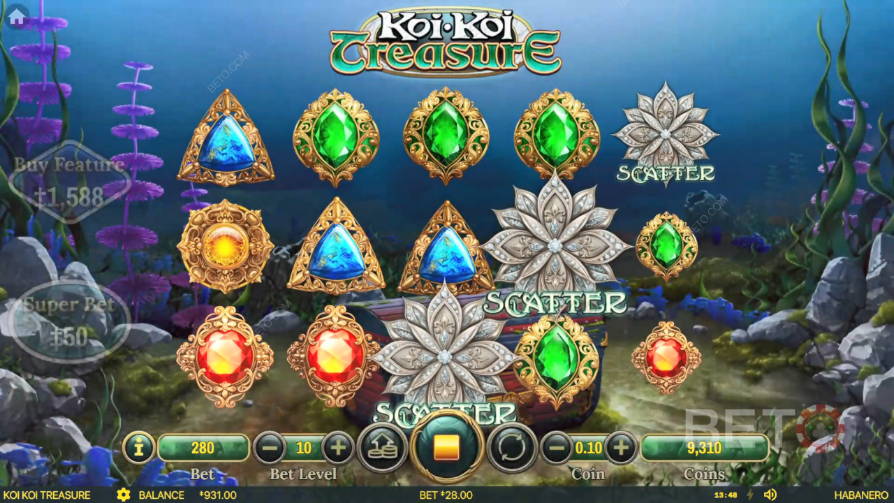 Koi Koi Treasure Δωρεάν Παιχνίδι