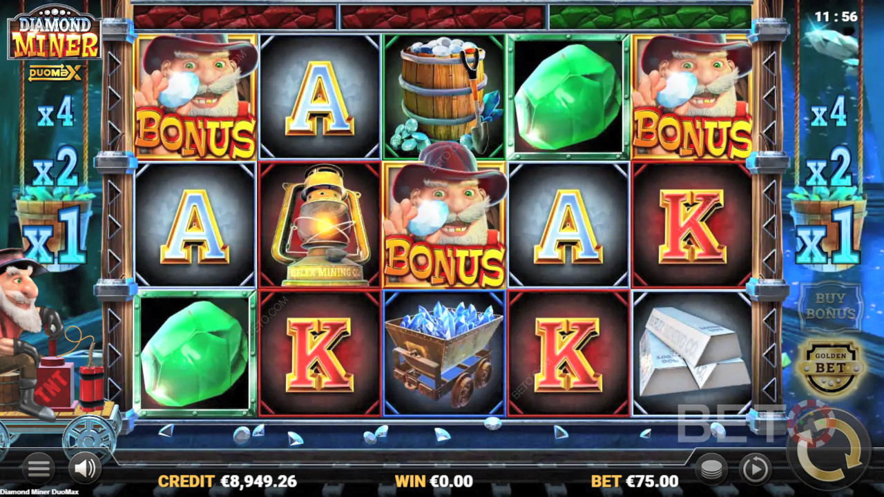 Diamond Miner DuoMax Δωρεάν Παιχνίδι