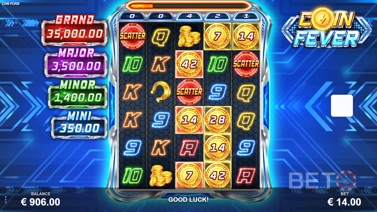 Ανασκόπηση του Coin Fever από την BETO Slots