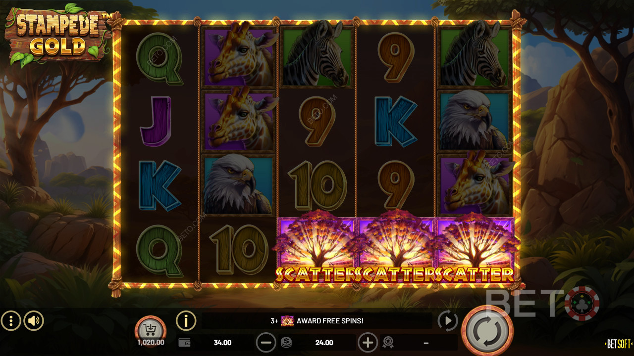 Stampede Gold Ανασκόπηση από BETO Slots