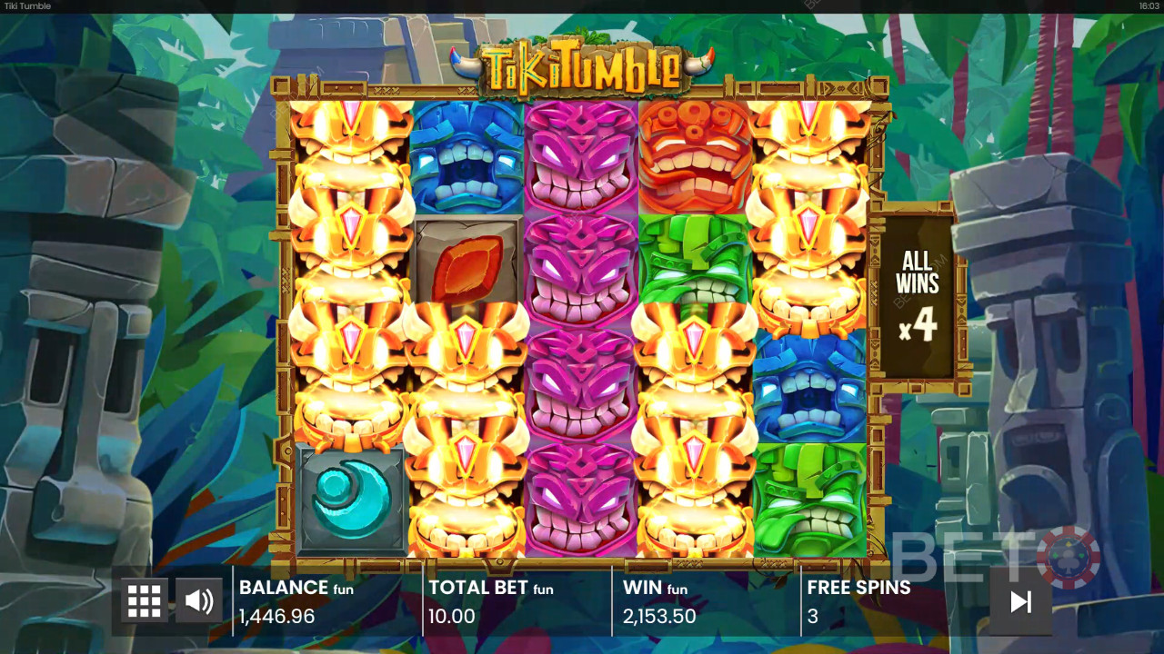 Tiki Tumble  Δωρεάν Παιχνίδι