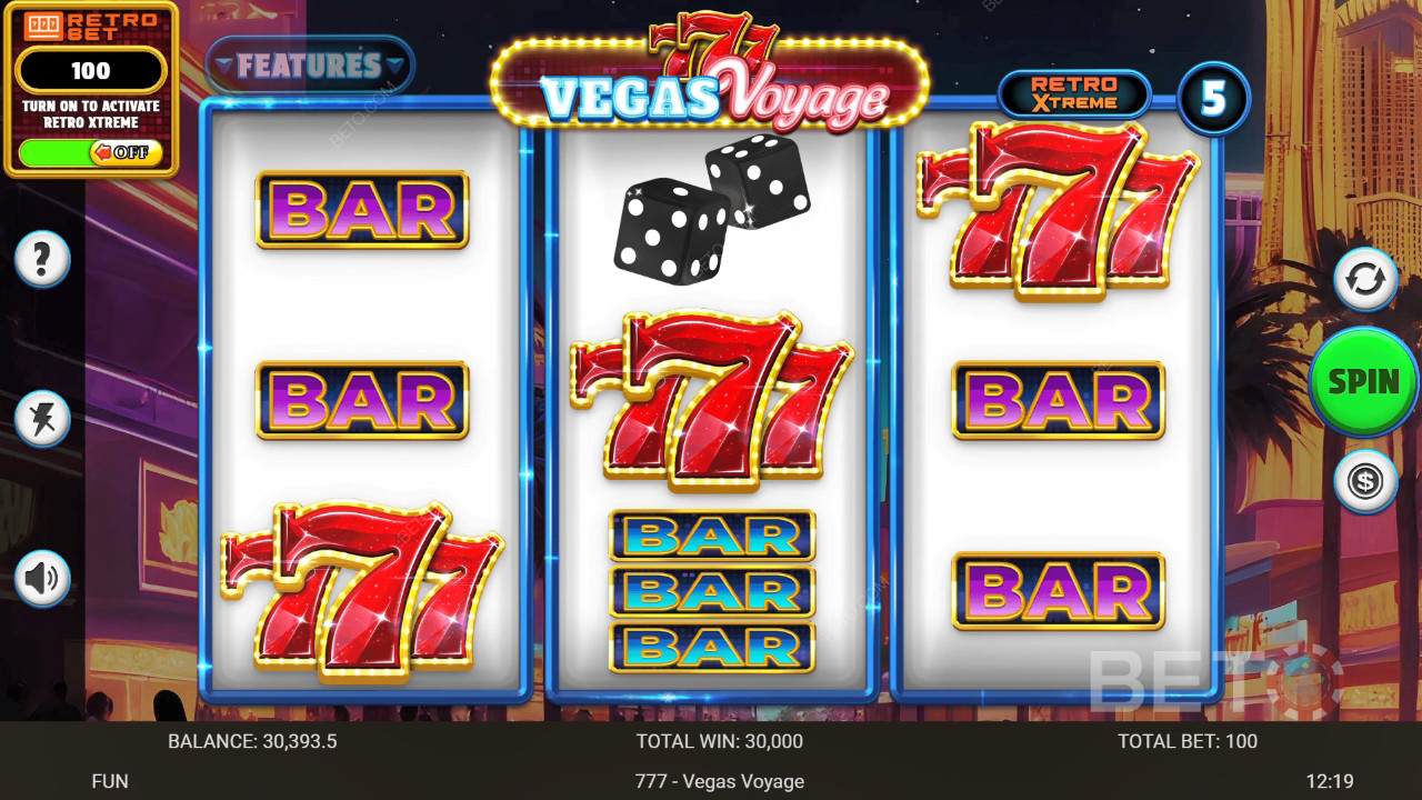 777 - Vegas Voyage Ανασκόπηση από BETO Slots