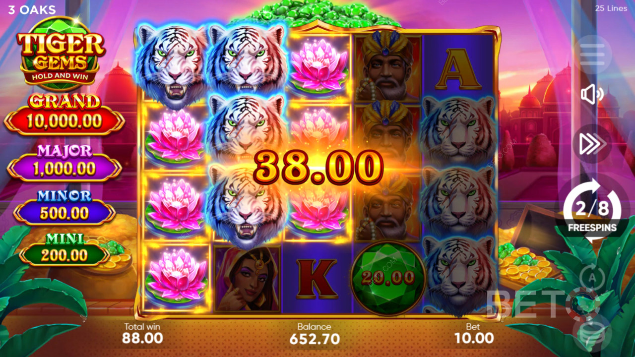 Tiger Gems: Tiger Tiger: Ένας online κουλοχέρης που αξίζει να περιστρέφεται;