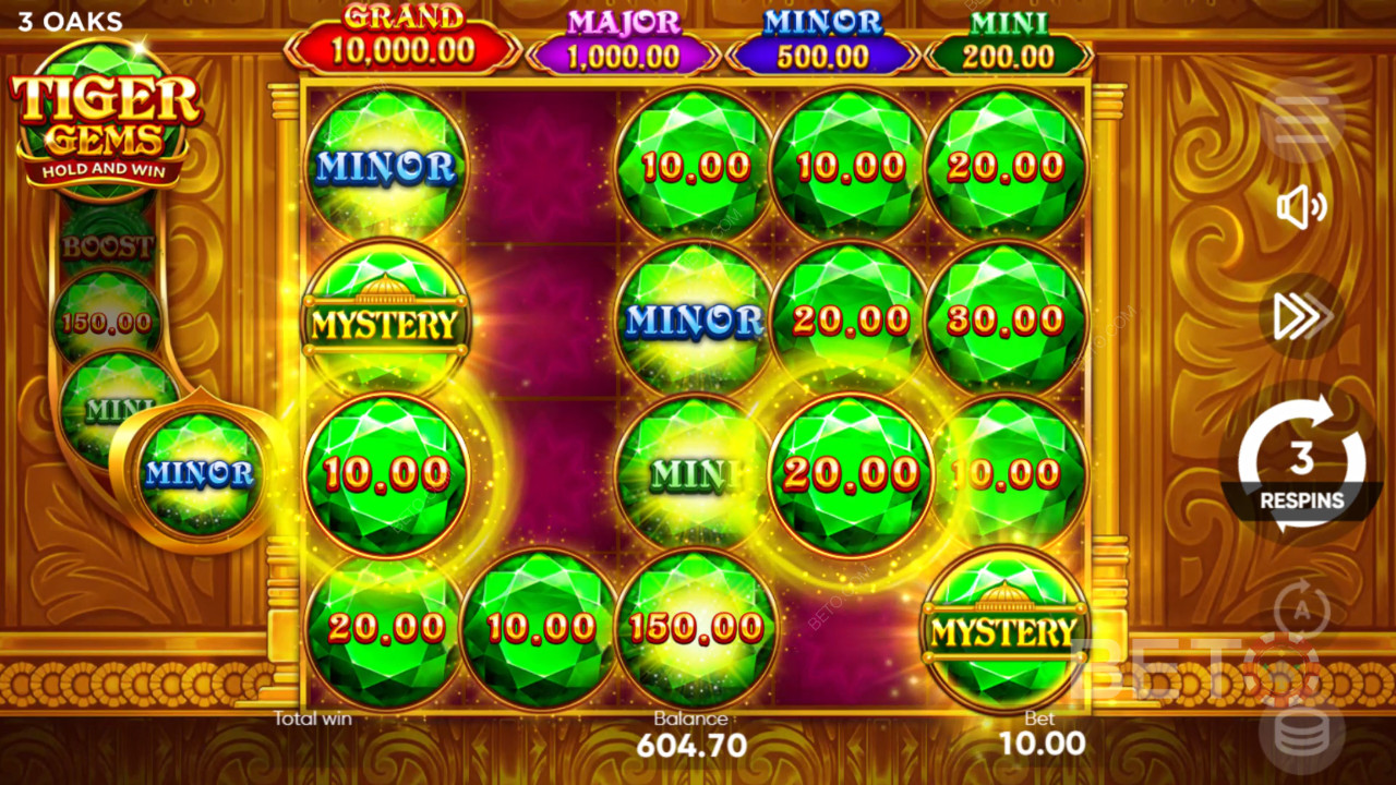 Πώς να παίξετε τα Tiger Gems του 3 Oaks Gaming