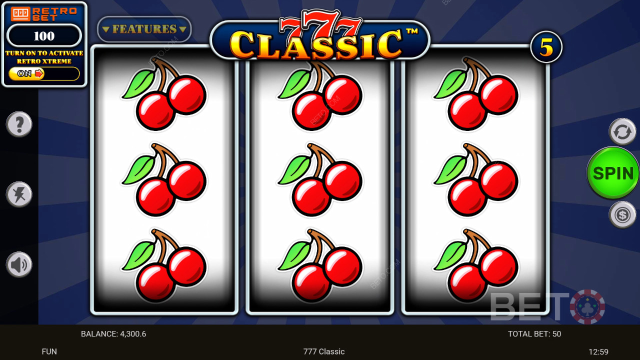 777 Classic Ανασκόπηση από BETO Slots
