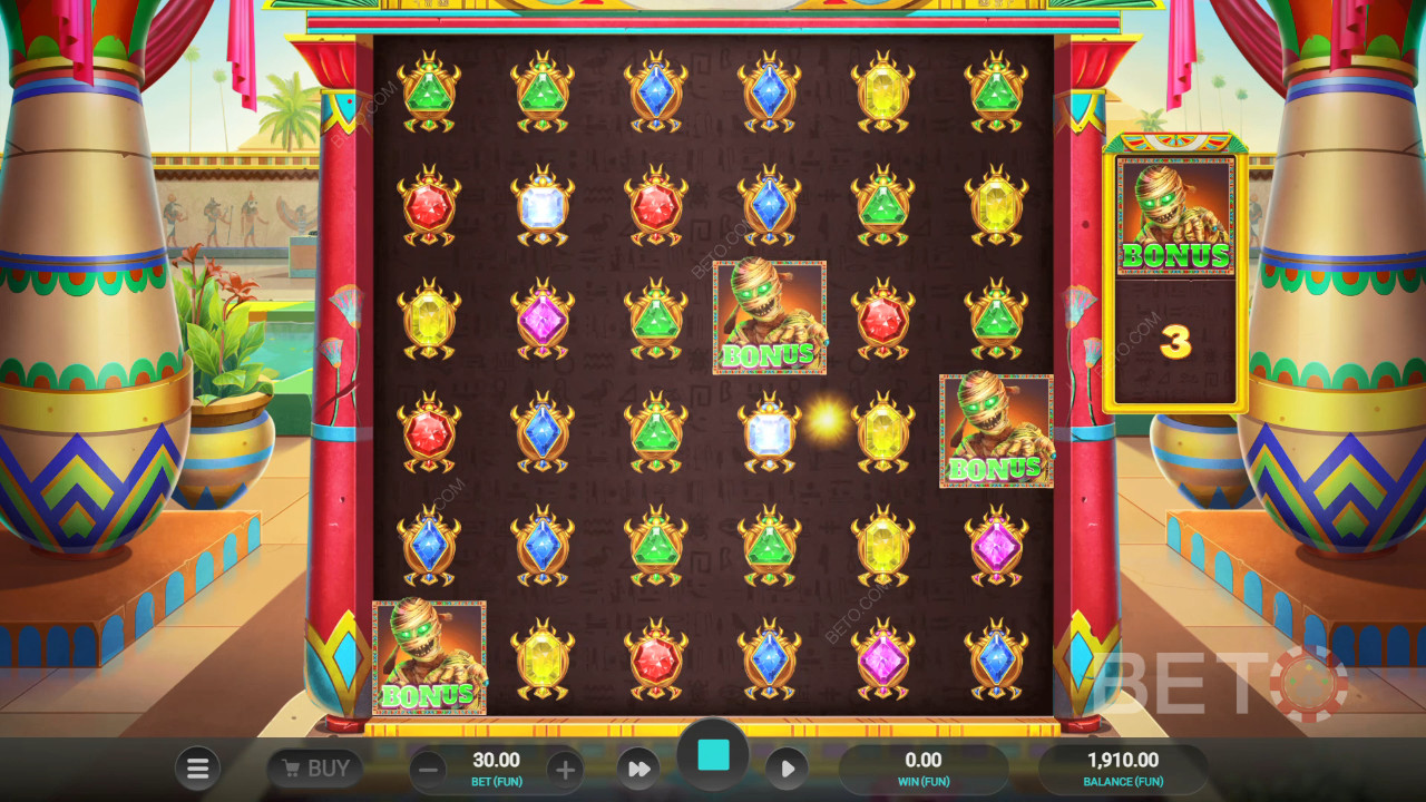 Ανασκόπηση Mummy Multiplier από BETO Slots