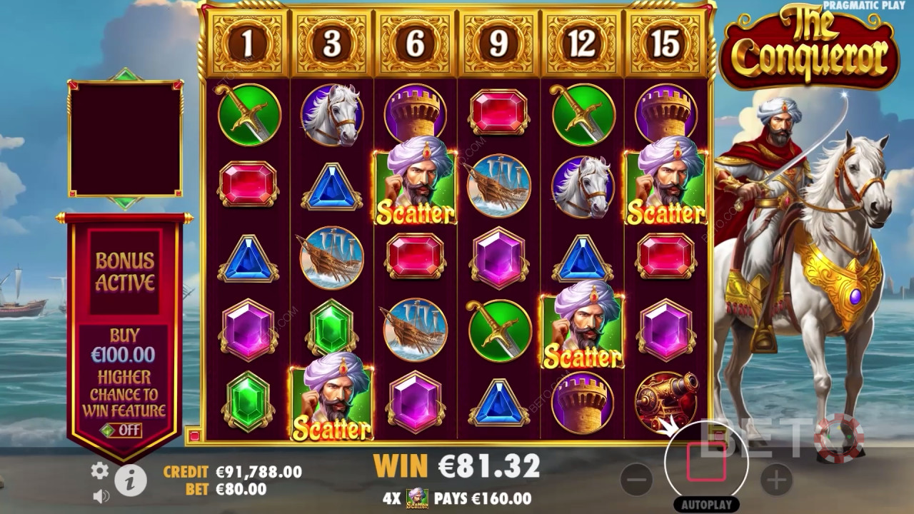 The Conqueror Ανασκόπηση από BETO Slots