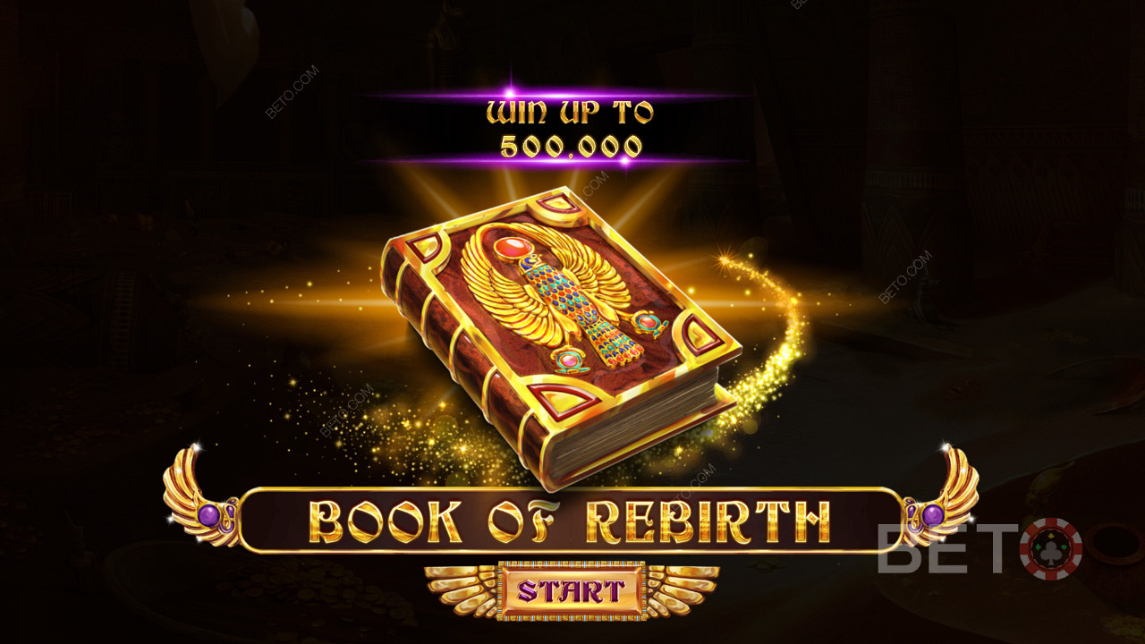 Οθόνη φόρτωσης του Book Of Rebirth