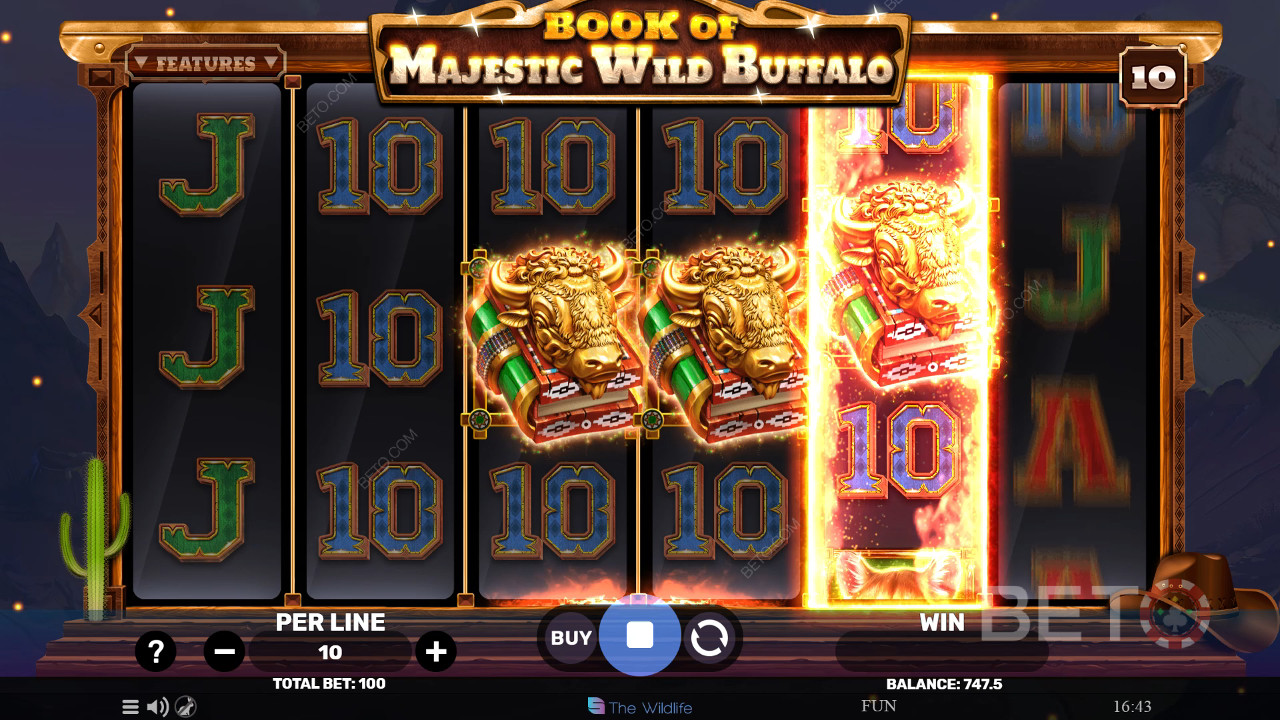 Book of Majestic Wild Buffalo Δωρεάν Παιχνίδι