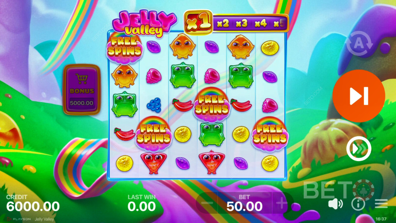 Jelly Valley Ανασκόπηση από BETO Slots