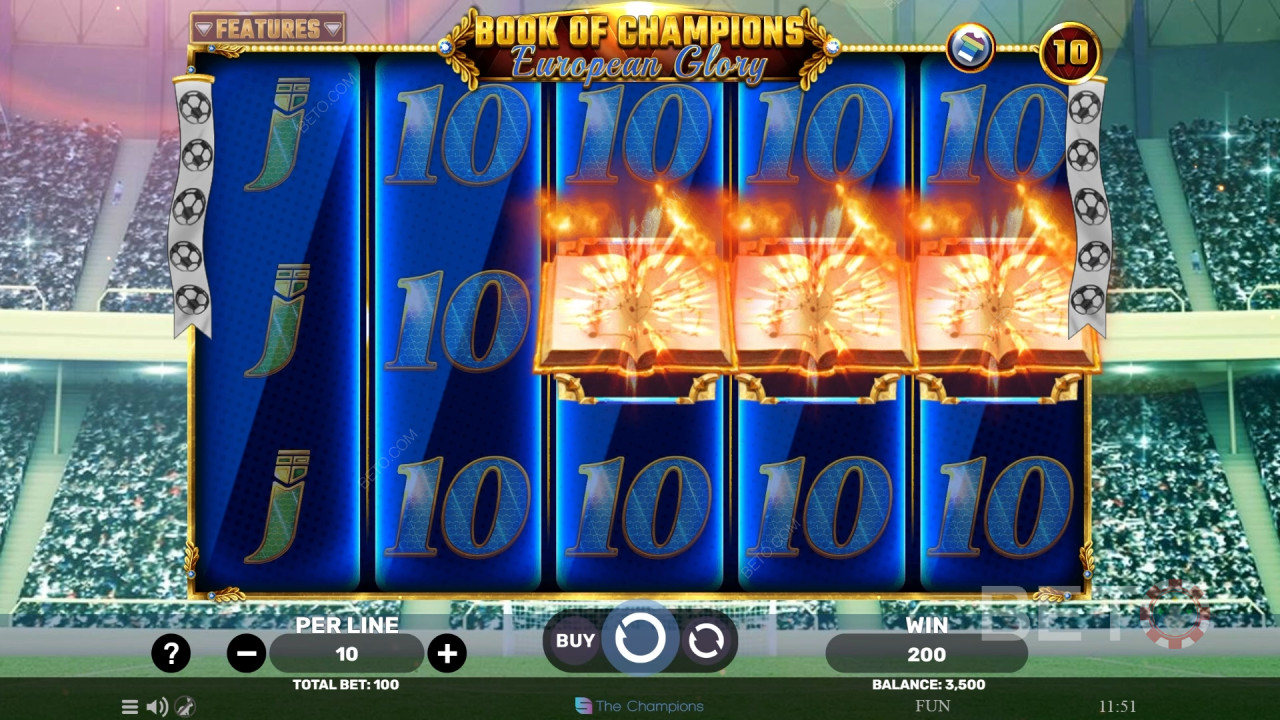 Book of Champions - European Glory Δωρεάν Παιχνίδι