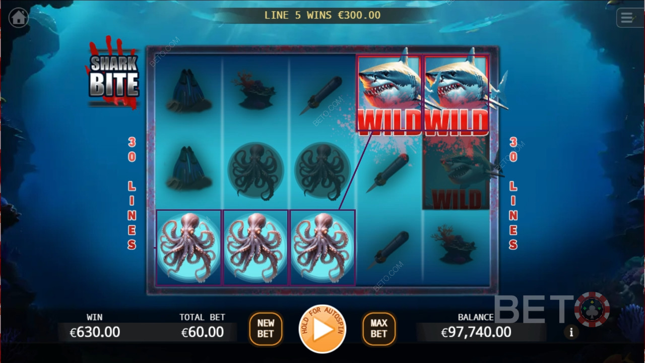 Shark Bite (KA Gaming) Δωρεάν Παιχνίδι