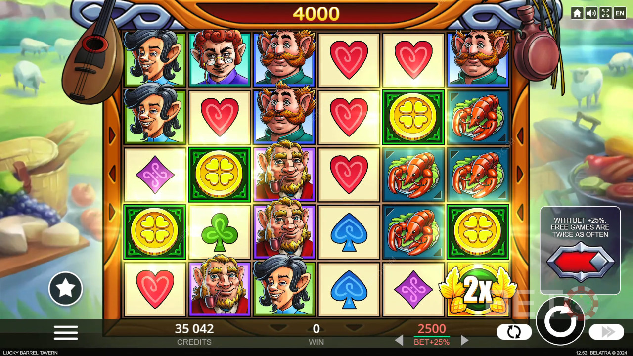 Ανασκόπηση της ταβέρνας Lucky Barrel από την BETO Slots