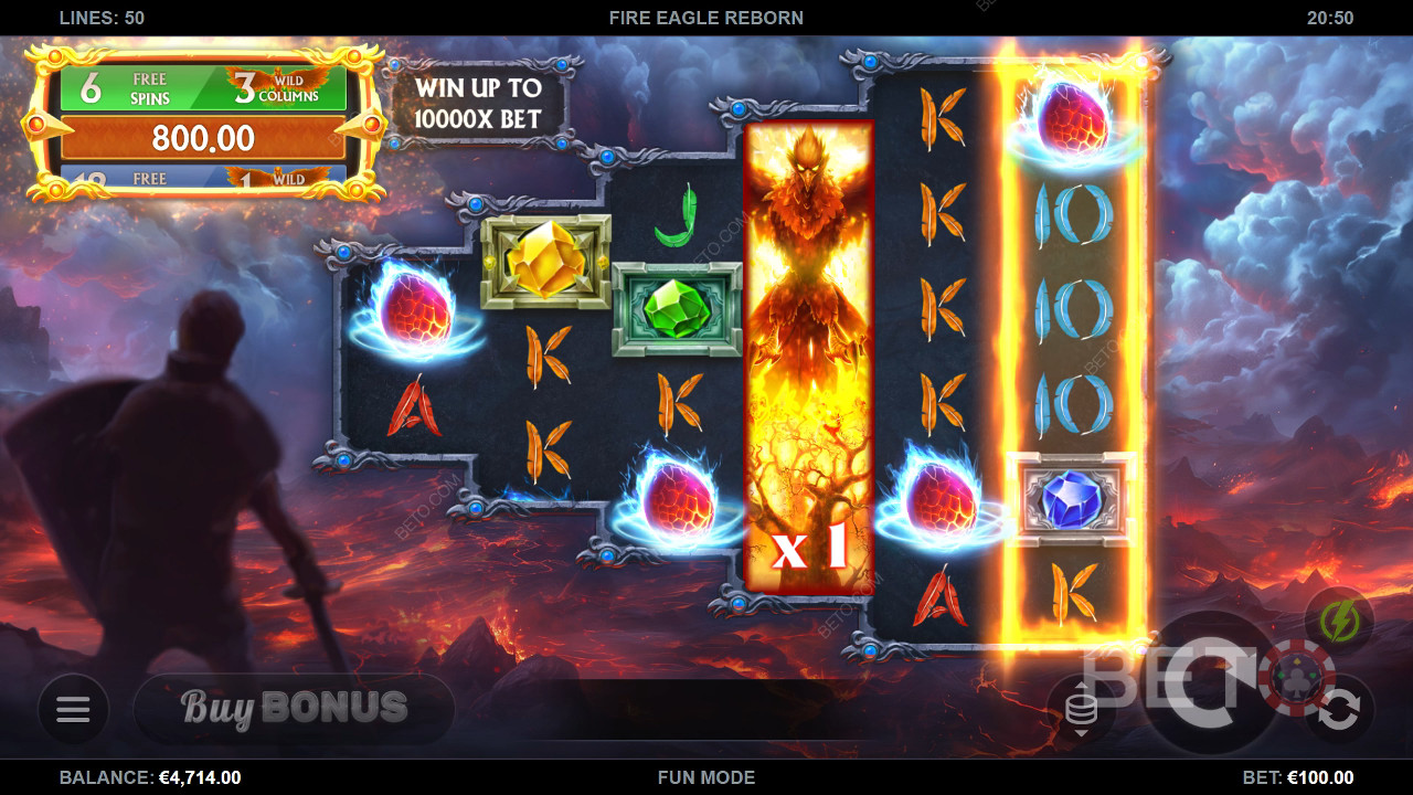 Fire Eagle Reborn Ανασκόπηση από BETO Slots