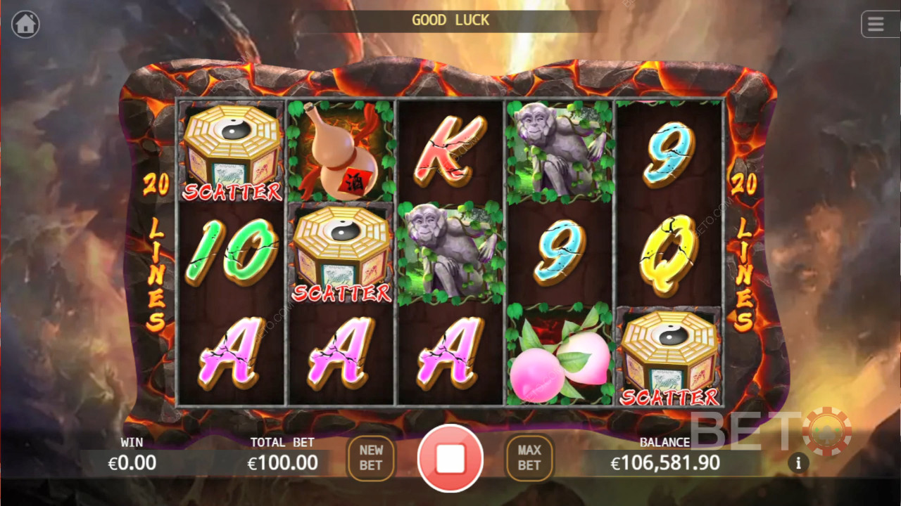 Monkey King Ανασκόπηση από BETO Slots