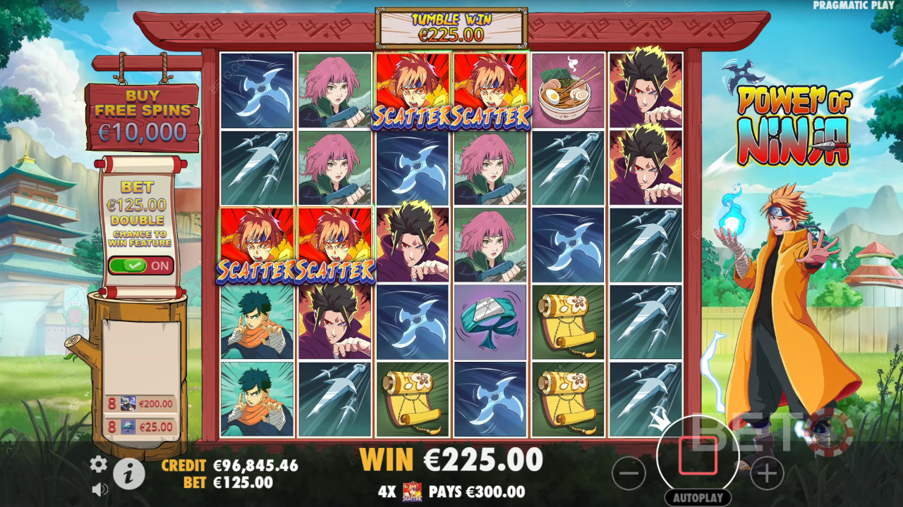 Power of Ninja Ανασκόπηση από BETO Slots