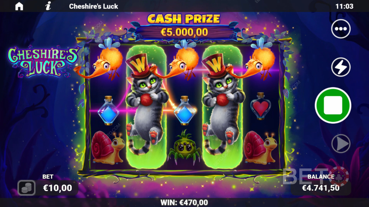 Cheshire's Luck Δωρεάν Παιχνίδι