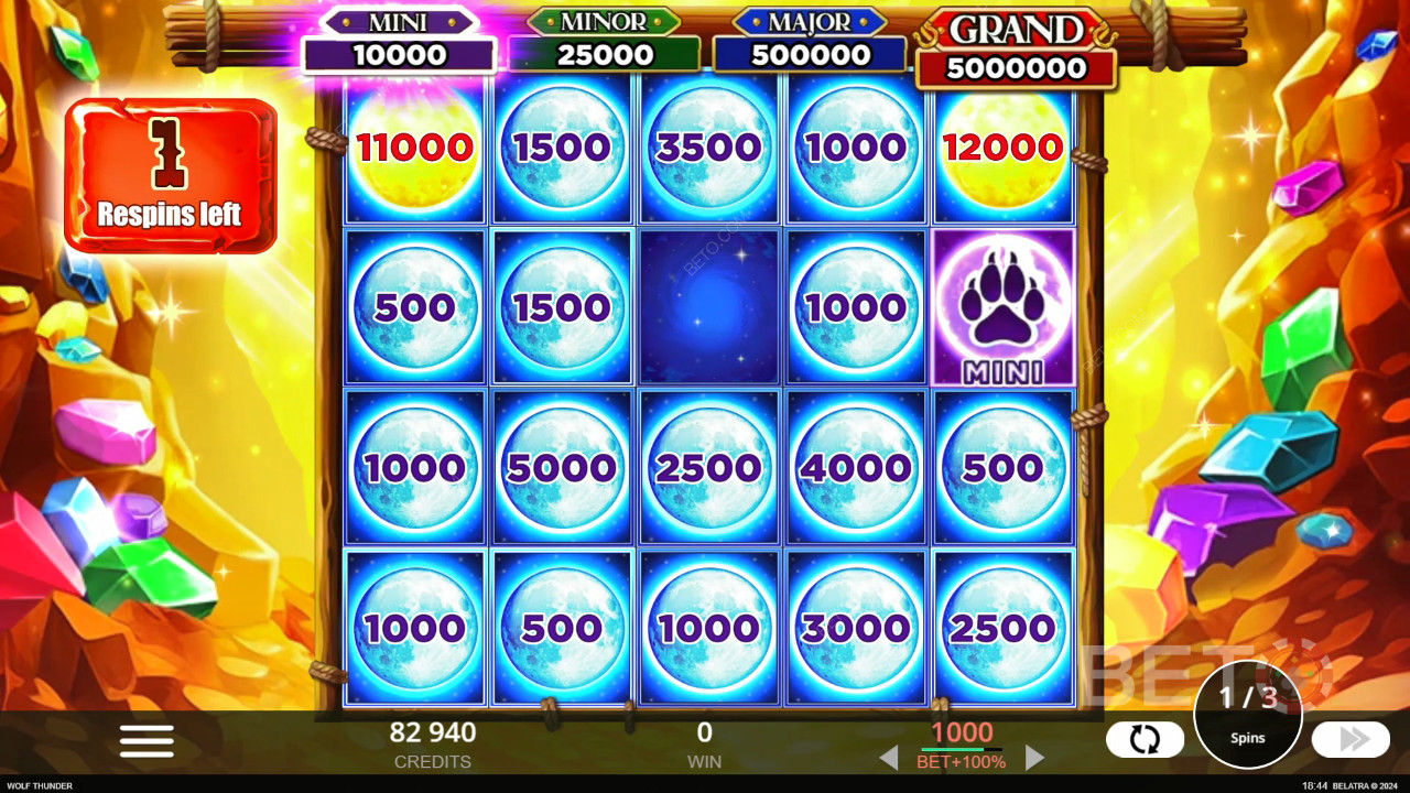 Wolf Thunder Δωρεάν Παιχνίδι