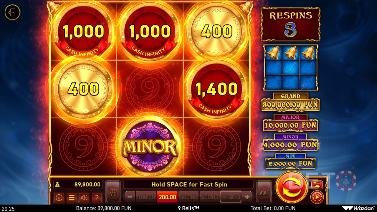 9 Bells Ανασκόπηση από BETO Slots