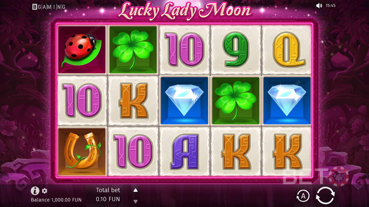Εξερευνήστε όλα τα διαμάντια και κερδίστε τεράστια ποσά στο Lucky Lady Moon