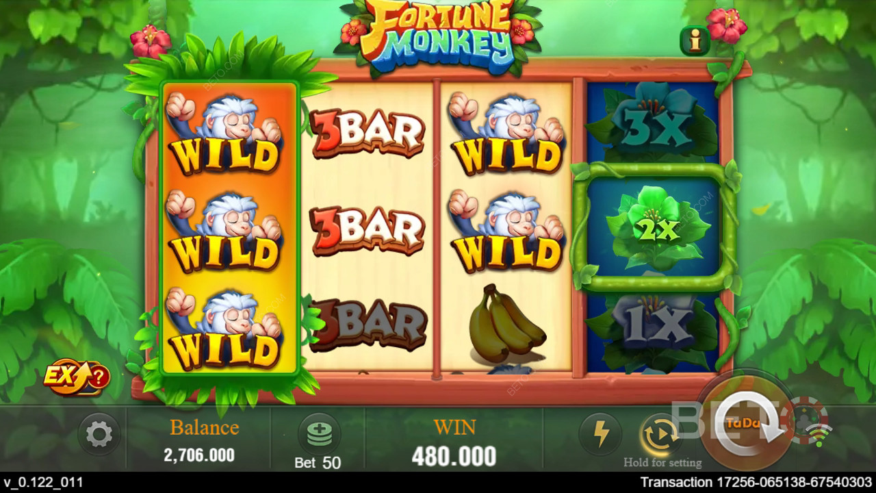 Fortune Monkey (TaDa Gaming) Δωρεάν Παιχνίδι