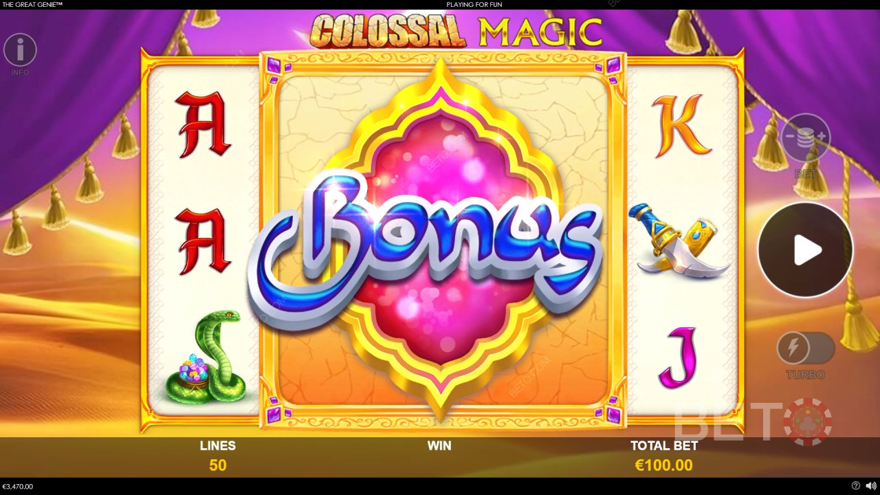 The Great Genie Ανασκόπηση από BETO Slots