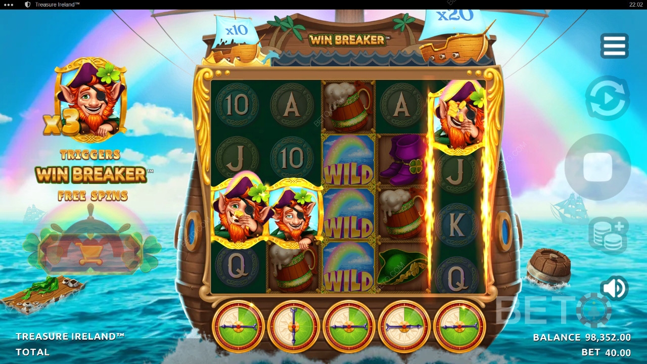 Ανασκόπηση Treasure Ireland από BETO Slots