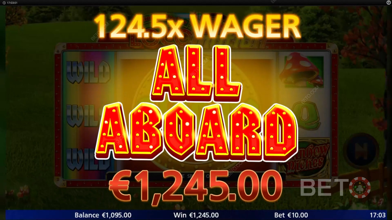 Αξίζει τον κόπο ο κουλοχέρης Rainbow Riches Locomotion;
