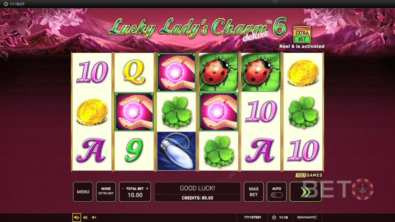 Lucky Lady's Charm deluxe 6 Δωρεάν Παιχνίδι