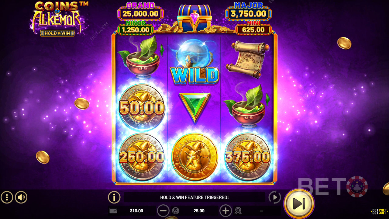 Coins of Alkemor – Hold & Win Δωρεάν Παιχνίδι