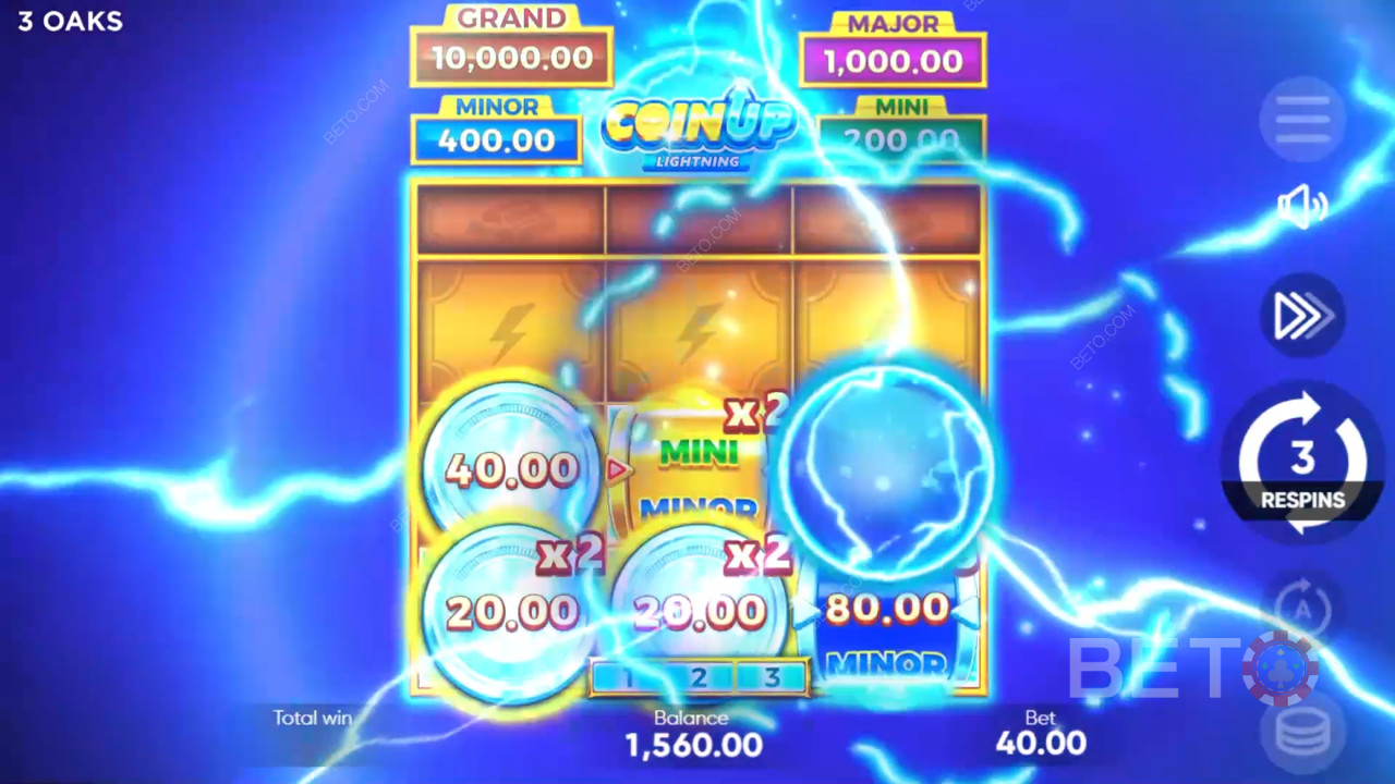 Coin Up: Lightning Δωρεάν Παιχνίδι