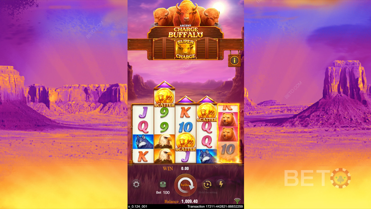 Charge Buffalo-ASCENT Ανασκόπηση από BETO Slots