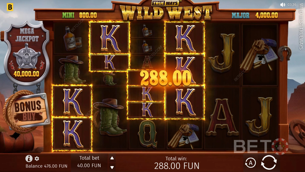 Wild West Trueways Δωρεάν Παιχνίδι
