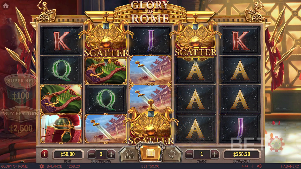 Glory of Rome Ανασκόπηση από BETO Slots